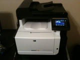 1-22-2011: New color laser printer!