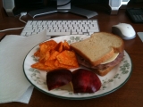 2-9-2011: Lunch at home!