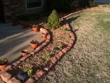 4-11-2011: Yeah, new mulch!