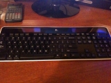 6-10-2011: Solar powered keyboard, I am so green!