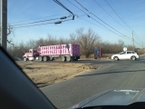 1-19-2012: That is one pink truck