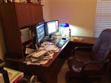 6-6-2014: Someone needs to clean this desk off