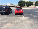 7-25-2014: Has trouble parking