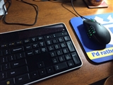8-12-2014: Solar keyboard, Naga mouse