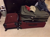 9-9-2014: Suitcases and laundry