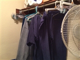 1-16-2016: Drying laundry